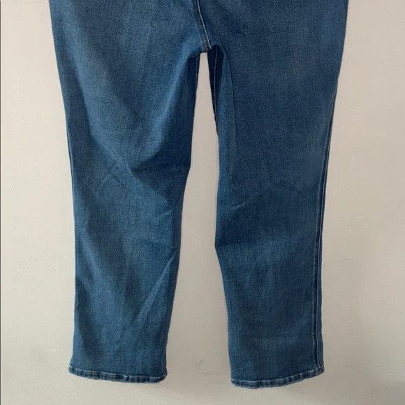 Good American Good Curve Straight Leg Super High Rise Blue Jeans Size 15 - Picture 7 of 12